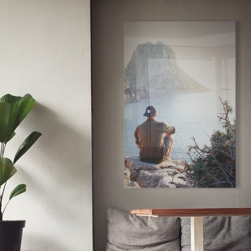 Beispiel eines Bild auf Leinwand